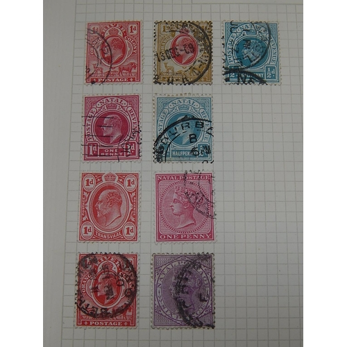 907 - Stamp Collection on Sheets: QV & Later.