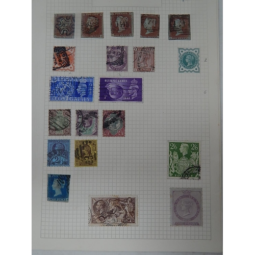 907 - Stamp Collection on Sheets: QV & Later.