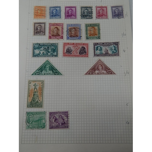 907 - Stamp Collection on Sheets: QV & Later.