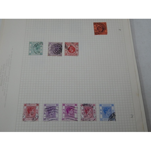 907 - Stamp Collection on Sheets: QV & Later.