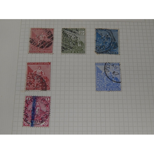 907 - Stamp Collection on Sheets: QV & Later.