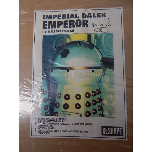 520 - 1960's Doctor Who: Remembrance of the Daleks Emperor Davros 1/8 Scale Kit by Reshape Models. Limited... 