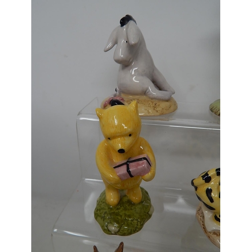 635 - Royal Doulton Winnie The Pooh Collection Together with Four Further Doulton Figures (10)