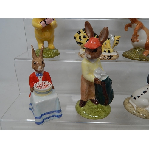 635 - Royal Doulton Winnie The Pooh Collection Together with Four Further Doulton Figures (10)