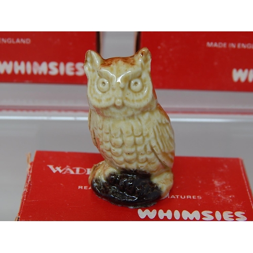 638 - Wade Whimsies: Owl No 14 in Original Boxes (22)