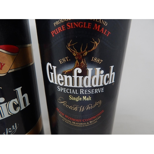 746 - Glenfiddich Single Malt Whisky: 75cl + 70cl. (2)