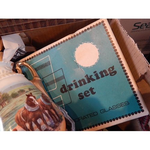 561 - Box Containing a Quantity of Ceramics & Glassware etc.(lot)