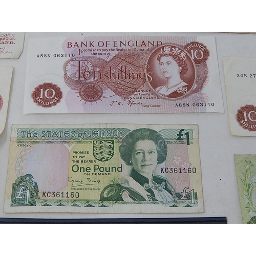 909 - Straits Settlements King Edward VII One Dollar banknote, rare; selection of GB Banknotes to include ... 