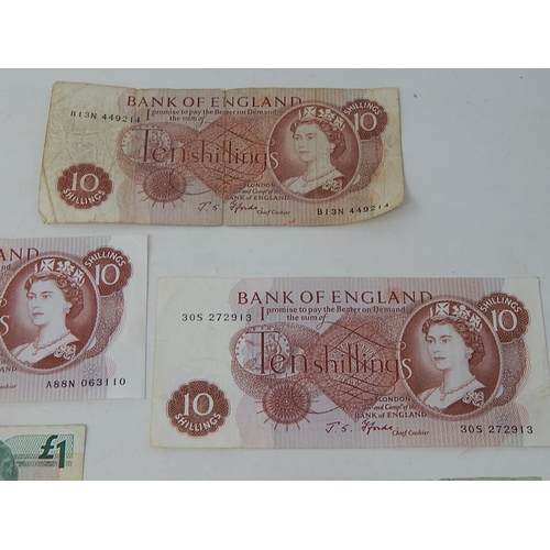 909 - Straits Settlements King Edward VII One Dollar banknote, rare; selection of GB Banknotes to include ... 