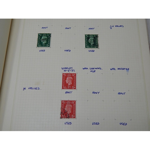 918 - Large Quantity of GB Stamps GGVI & Later Contained in Four Albums