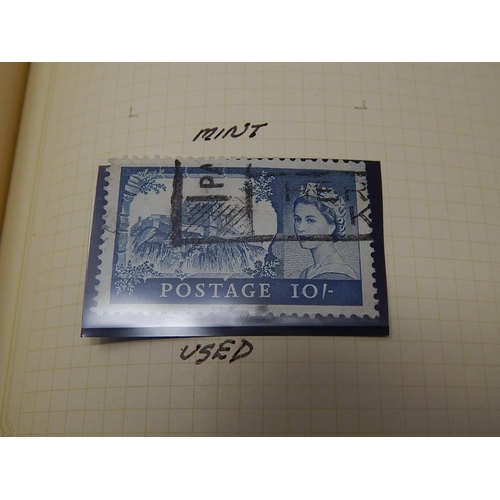 918 - Large Quantity of GB Stamps GGVI & Later Contained in Four Albums