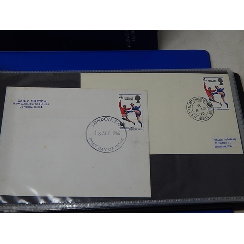 920 - Five Albums of FDC's Including British Special Handstamp 1969 Covers.