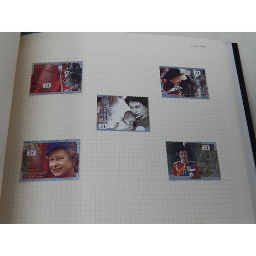 921 - Large Quantity of GB Stamps Contained in Four Albums