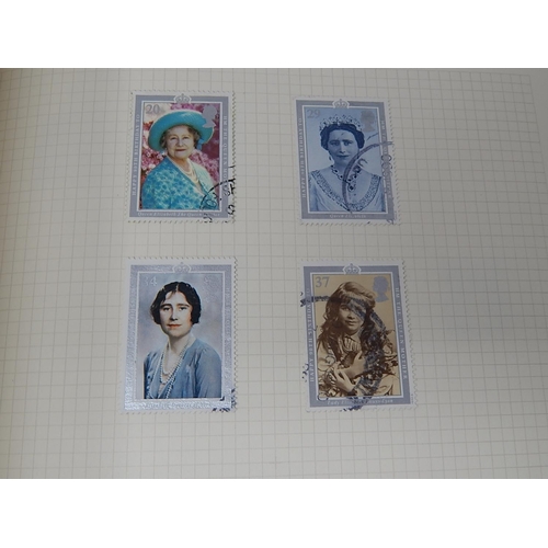 921 - Large Quantity of GB Stamps Contained in Four Albums