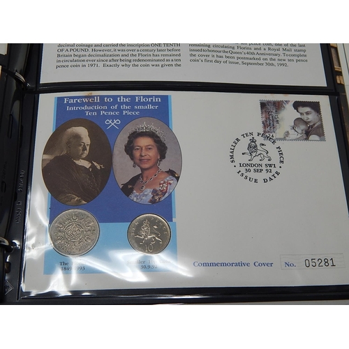 926 - Two Albums Containing a Quantity of Queen Mother FDC's, Stamps & Coin Covers together with two album... 