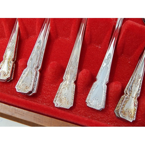 202 - Silver Plated Canteen of Cutlery for 6 Place Settings (Complete)