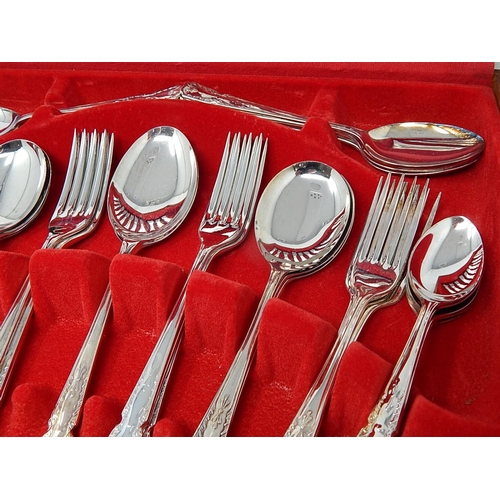 202 - Silver Plated Canteen of Cutlery for 6 Place Settings (Complete)