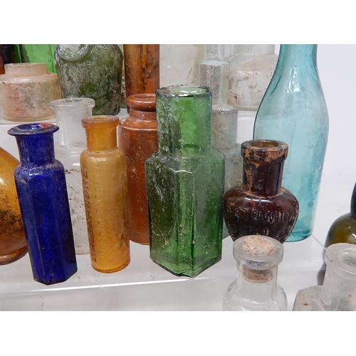 691 - Large Quantity of C19th & Early C20th Glass Bottles Including Advertising Wares (lot)