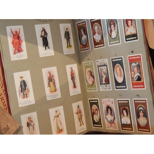 597 - Box Containing a Huge Quantity of Cigarette Cards in Albums & Covers (lot)