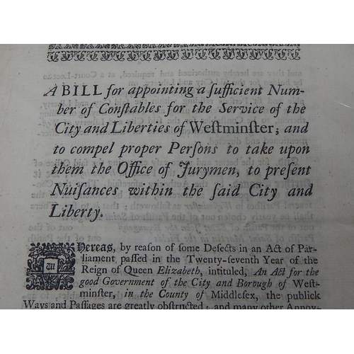 600 - An Interesting & Rare Collection of George II & George III Acts of Parliament: Dated 1721 onwards. (... 