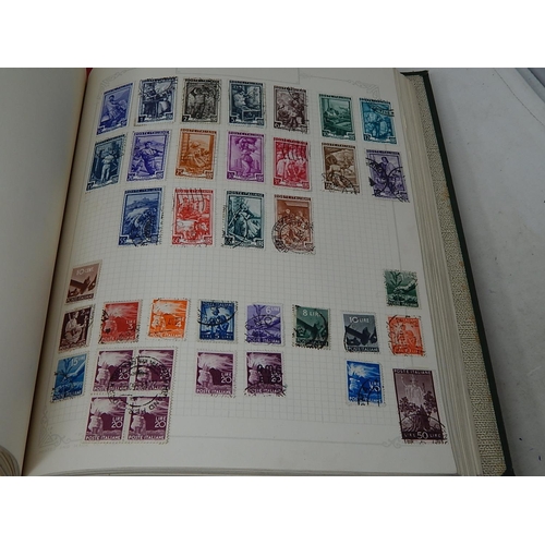 975 - Two Philatelic Stamp Albums Containing a Huge Quantity of GB & World Stamps: Sorting Will Reward.