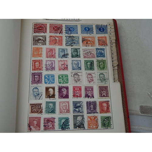 976 - Three Philatelic Stamp Albums Containing a Huge Quantity of GB & World Stamps: Sorting Will Reward.