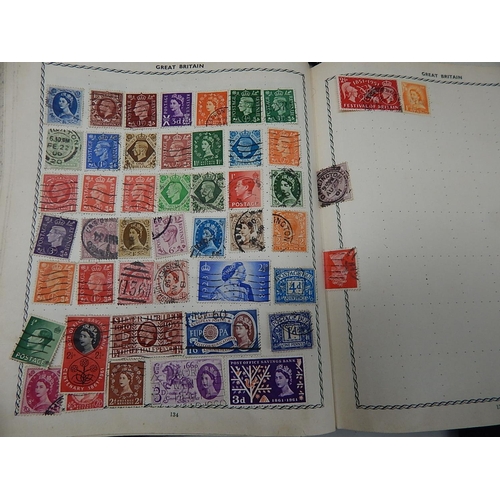 977 - Three Philatelic Stamp Albums Containing a Huge Quantity of GB & World Stamps: Sorting Will Reward.