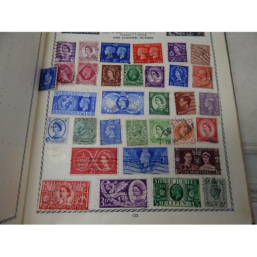 977 - Three Philatelic Stamp Albums Containing a Huge Quantity of GB & World Stamps: Sorting Will Reward.