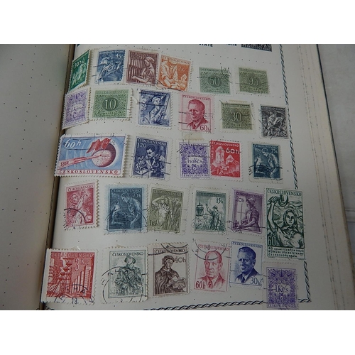 977 - Three Philatelic Stamp Albums Containing a Huge Quantity of GB & World Stamps: Sorting Will Reward.