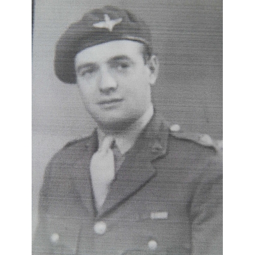 498 - WWII: OPERATION "MARKET GARDEN" ARNHEM 17th-25th SEPTEMBER 1944. Lieutenant William Albert Peter Gro...