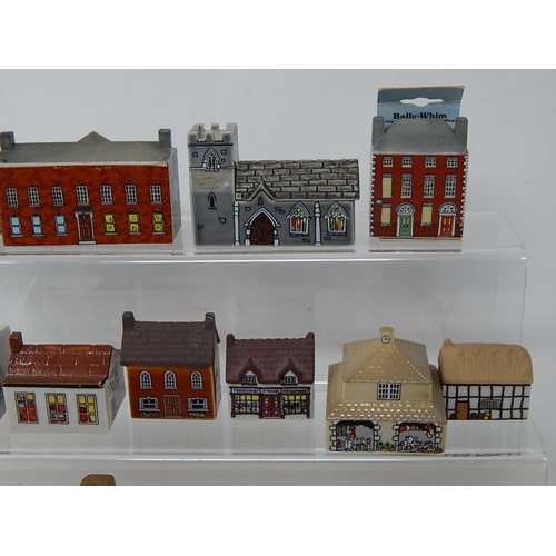 657 - Large Quantity of Wade Porcelain Houses & Shops (lot)