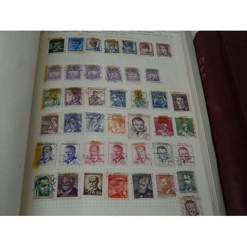 772 - Four Albums Containing a Large Quantity of World Stamps together with an Album of Russian Commemorat... 