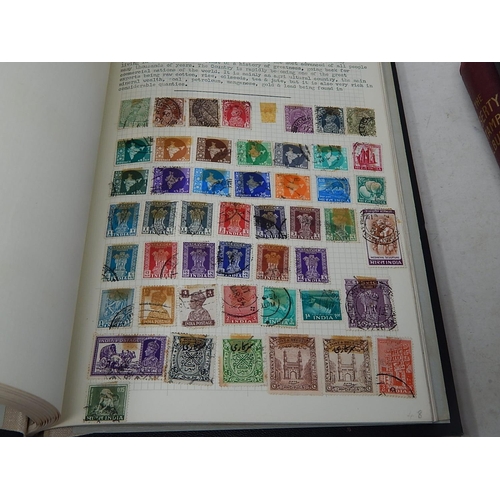 772 - Four Albums Containing a Large Quantity of World Stamps together with an Album of Russian Commemorat... 