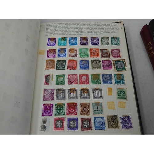 772 - Four Albums Containing a Large Quantity of World Stamps together with an Album of Russian Commemorat... 