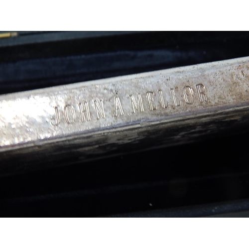 259 - ENGELHARD 1 Kilo Silver Ingot .999: Serial No: P18274 in Fitted Case of Issue.