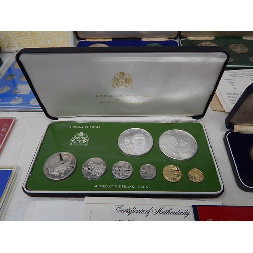 273 - Quantity of Coin Sets Including USA Bicentennial Silver Proof Set, Further Silver Coins, World Proof... 