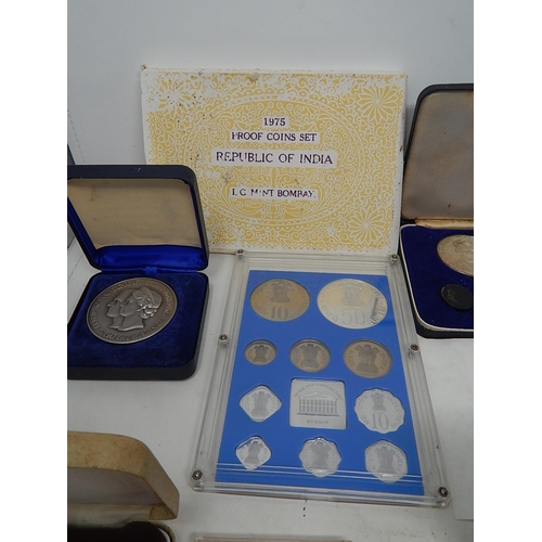 273 - Quantity of Coin Sets Including USA Bicentennial Silver Proof Set, Further Silver Coins, World Proof... 