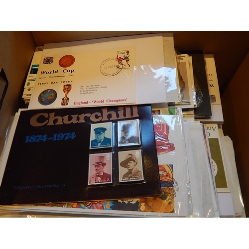 857 - Huge carton containing an enormous selection of First Day Covers