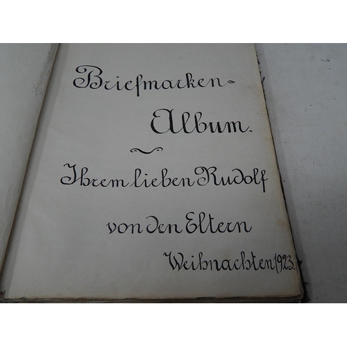 897 - Briefmarken (Stamp) Album Containing a Large Quantity of German & European Stamps.