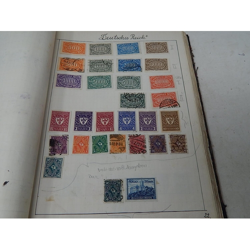 897 - Briefmarken (Stamp) Album Containing a Large Quantity of German & European Stamps.