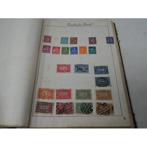 897 - Briefmarken (Stamp) Album Containing a Large Quantity of German & European Stamps.