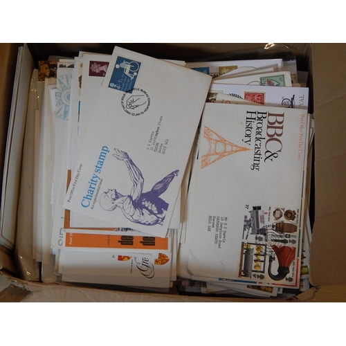 839 - A huge box of First day Covers, packs, etc