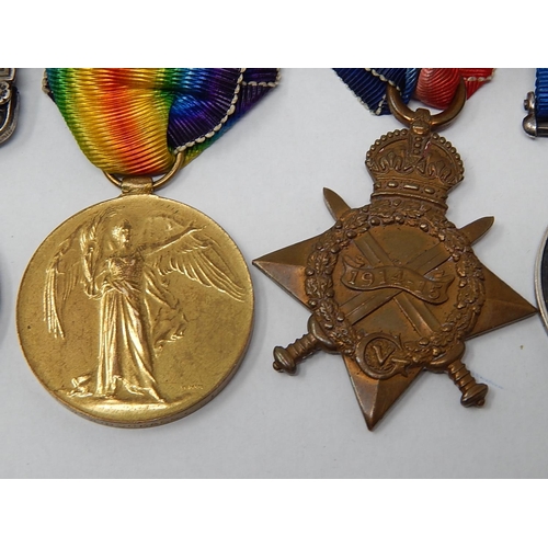 932 - Medal Group Awarded to S-1311 A E + Later Cpl WW Rockall Rifle Brigade inc Punjab Frontier 1897-8