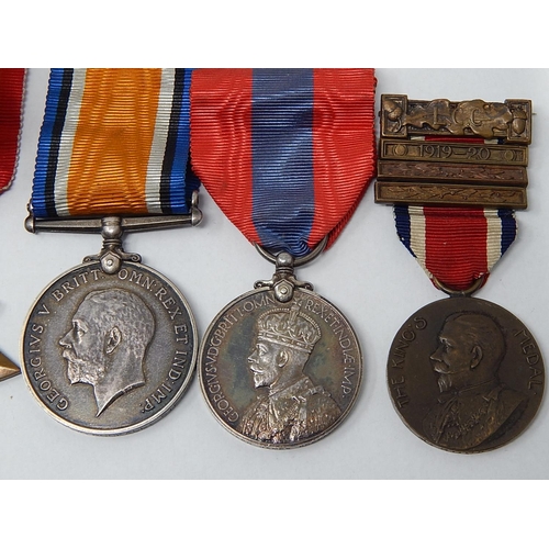 932 - Medal Group Awarded to S-1311 A E + Later Cpl WW Rockall Rifle Brigade inc Punjab Frontier 1897-8