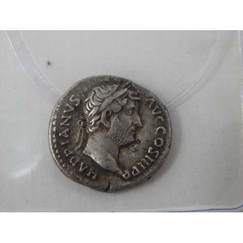 951 - Valentian I AD 364-375 Denarius; 2 x other Roman coins, one in Silver