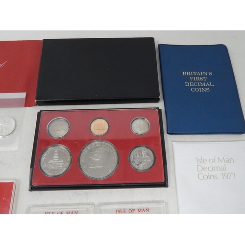 802 - USA 1976 Silver Uncirculated Set, USA 1976 Proof Set (with original invoice from Messrs Spink and So... 