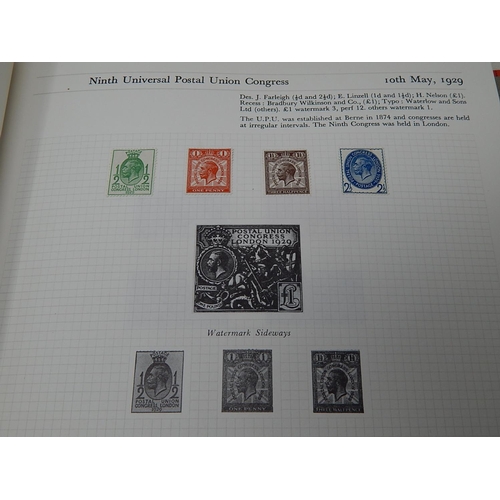 824 - A magnificent Collection of Great Britain Mint stamps from George V TO QEII in supern Stanley Gibbon... 