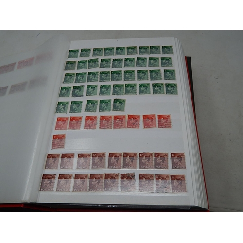 830 - An enormous collection of GB Stamps from Queen Victoria to QE11 housed in 2 x thick Stockbooks absol... 