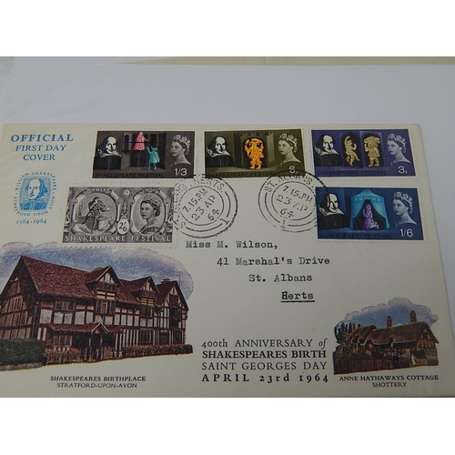 833 - Collection of Benham Silk stamp covers; other covers including a good selection of 1950s/1960s, to i... 