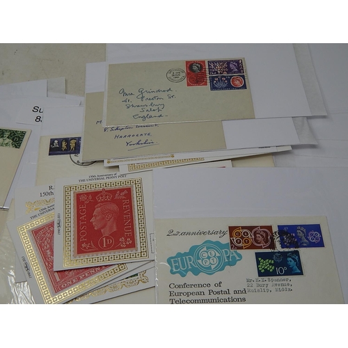 833 - Collection of Benham Silk stamp covers; other covers including a good selection of 1950s/1960s, to i... 